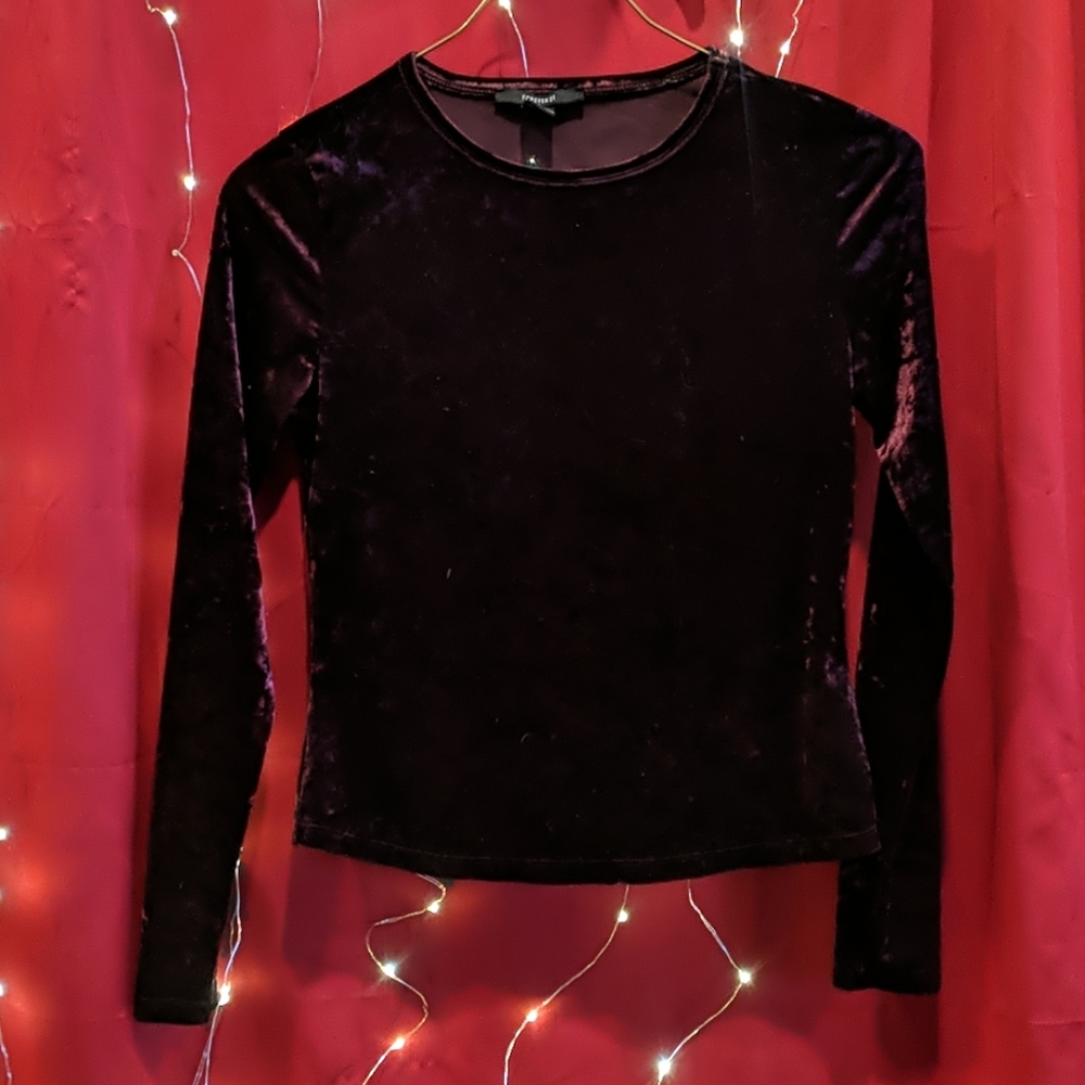 Velvet shirt